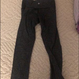 Lululemon heatheres grey wunder under